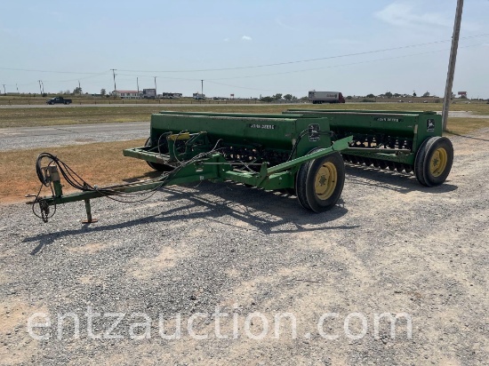 SET OF JD 450 GRAIN DRILLS, 7 1/2" SPACING