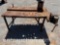 SHOPBUILT TABLE W/ VISE