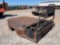 SHOPBUILT WELDING BED, 8' WIDE