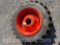 11.2X24 FRONT TIRE & 8 HOLE WHEEL *NEW