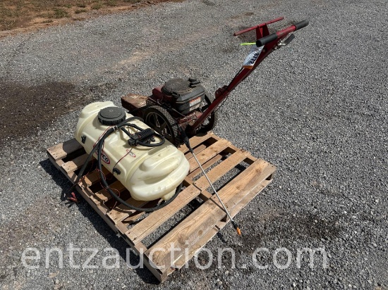 ESTATE TRIMMER W/ 6 HP BRIGGS & STRATON &