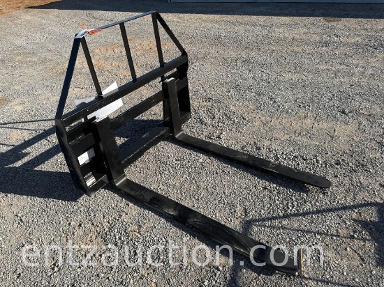 AGT SKID STEER PALLET FORKS, 45" BRACKET,