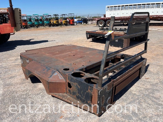 SHOPBUILT WELDING BED, 8' WIDE