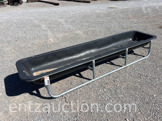 POLY 10' X 24" FEED TROUGH