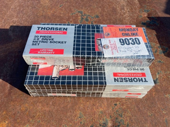 THORSEN PROFESSIONAL 20 PIECE, 3/8" DRIVE,
