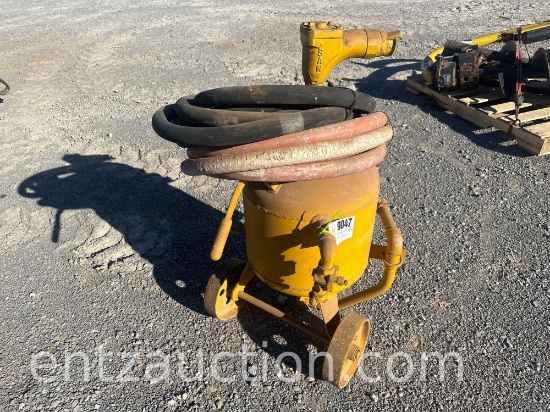 SANDBLAST POT & HOSES