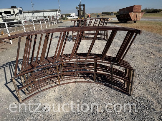 HD ROUND BALE FEEDERS, 98" DIA. X 50" TALL