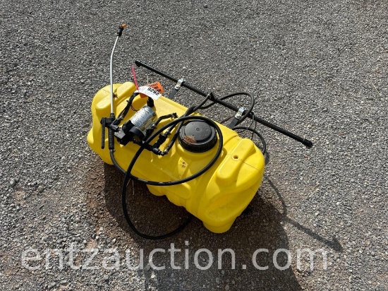 25 GA. YARD SPRAYER W/ 12V PENTAIR PUMP