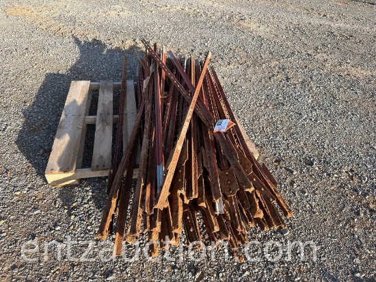 6' T-POSTS, USED *SOLD TIMES THE QUANTITY*