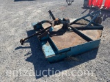 KING KUTTER 6' ROTARY MOWER, 3PT, 540 PTO