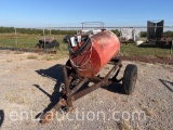FUEL TRAILER, APPROX. 140 GAL. W/ GPI FUEL PUMP