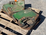 JD 4430 TRACTOR WEIGHTS *SOLD TIMES