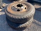 GOODYEAR 11.00R20 TIRES W/ RIMS