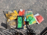 LOT OF LIVESTOCK SUPPLIES: DEHORNER,