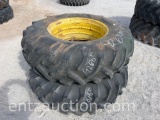 GOODYEAR 18.4-34 TIRES ON RIMS *SOLD TIMES