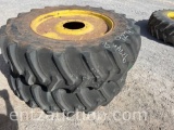 FIRESTONE 18.4-38 TIRES ON 10 HOLE RIMS