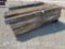 8' RAILROAD TIES *SOLD TIMES THE QUANTITY
