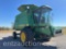 1996 JD 9500 COMBINE, CHOPPER, EXTENSIONS,