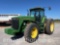 1995 JD 8200 TRACTOR, MFWA, 3PT, LARGE PTO, PS,