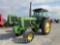 1978 JD 4440 TRACTOR, 3PT, PTO, DIESEL, QUAD