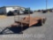 SHOPBUILT FLATBED TRAILER, 6' X 14', TA, DAYTON
