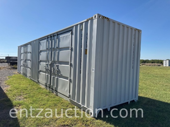 2023 SHIPPING CONTAINER, 8' X 40' X 9' 5", 2-12'