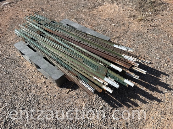 6' GREEN T POSTS, USED *SOLD TIMES THE QUANTITY*