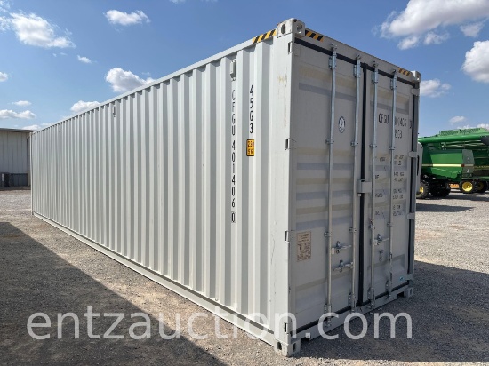 2024 SHIPPING CONTAINER, 8' X 40' X 9' 5",