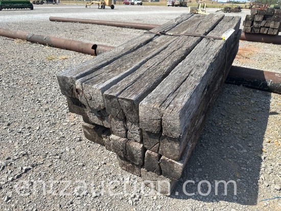 8' RAILROAD TIES *SOLD TIMES THE QUANTITY