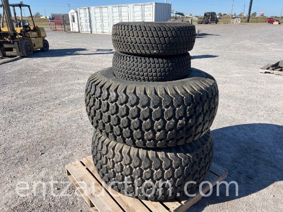 2) GOODYEAR 44X18-20NHS TURF TIRES W/ RIMS