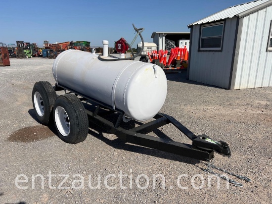 SHOPBUILT 250 GAL. FUEL TRAILER, TUTHILL