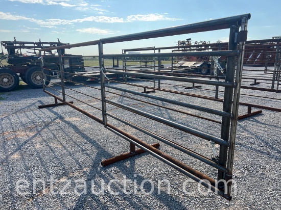 24' FREESTANDING PANEL, 59", 2 3/8" PIPE, 3/4" ROD