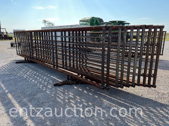 24' FREESTANDING PANELS, 59", 2 3/8" PIPE, 3/4"