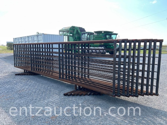24' FREESTANDING PANELS, 59", 2 3/8" PIPE, 3/4"