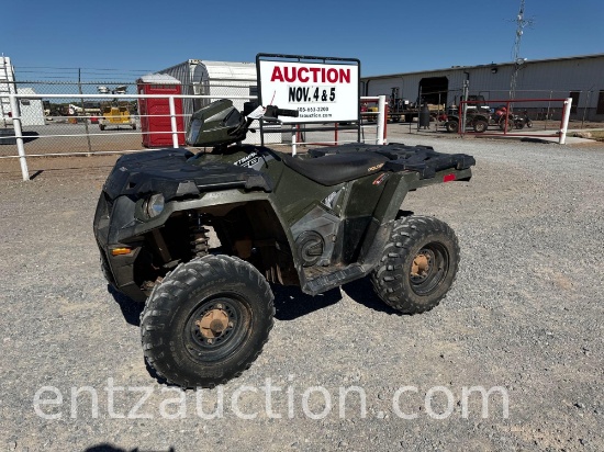 2018 POLARIS 450 SPORTSMAN 4 WHEELER, AUTO, GAS,