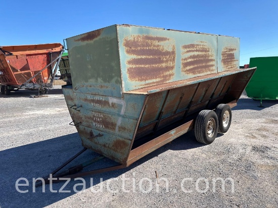 RANCHERS PRIDE 16' PORTABLE CATTLE FEEDER,