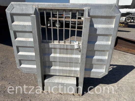 PROTECH 70" ALUM. SEMI HEADACHE RACK W/
