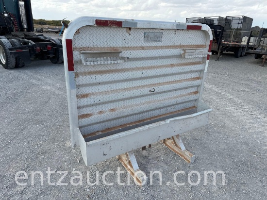MERRITT 79" ALUM. SEMI HEADACHE RACK W/ CHAIN