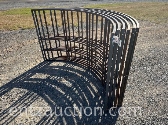 HD ROUND BALE FEEDERS, 94" DIA. X 48" TALL,