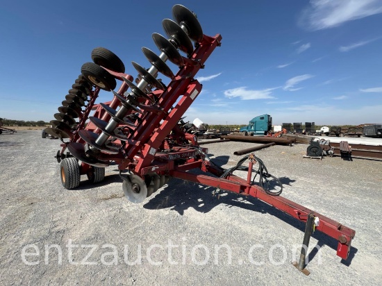 MILLER BY HAY KING OFFSET DISC, 26', SERIES II, DF, 22.5"/22.5" BLADES, EXTRA BEARINGS AND MISC.