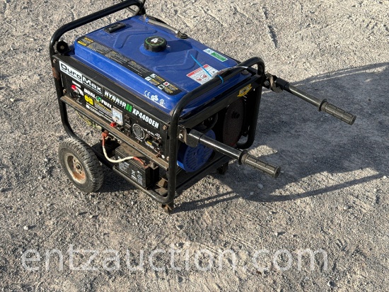 DUROMAX GENERATOR, GAS/PROPANE,