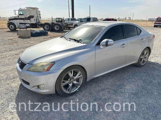 2009 LEXUS IS250 CAR, 4 DOOR, AUTO,