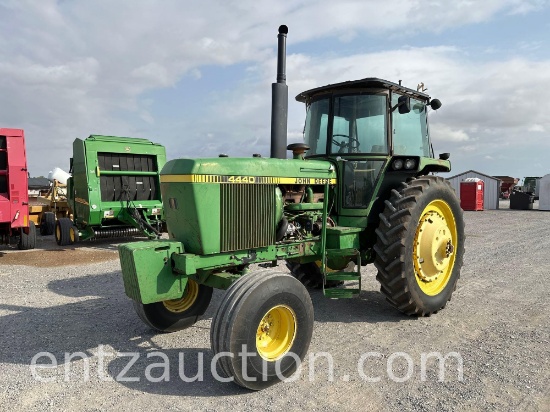 1978 JD 4440 TRACTOR, 3PT, PTO, DIESEL, QUAD