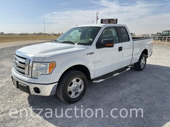 2010 FORD F150 XLT EXTENDED CAB, AUTO, 2X4, GAS,