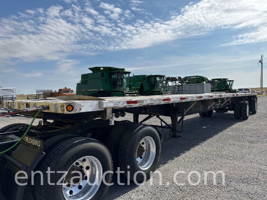 1998 UTILITY FLATBED TRAILER, 48' X 102", SPREAD