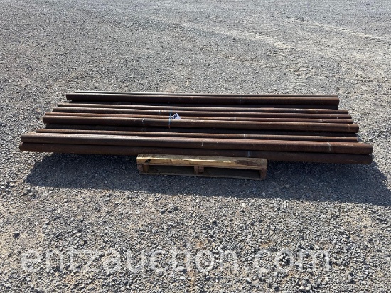2 7/8" X 9' PIPE POSTS *SOLD TIMES THE QUANTITY*