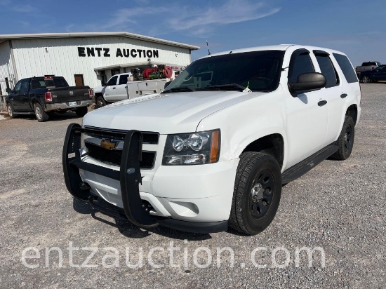 2013 CHEVY TAHOE, FORMER COP CAR, AUTO, GAS