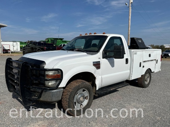 2008 FORD F350 PICKUP, AUTO, 6.4L POWERSTROKE,