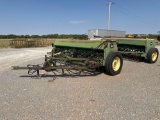 SET OF JD 8350 GRAIN DRILLS, 8