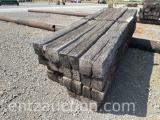8' RAILROAD TIES *SOLD TIMES THE QUANTITY